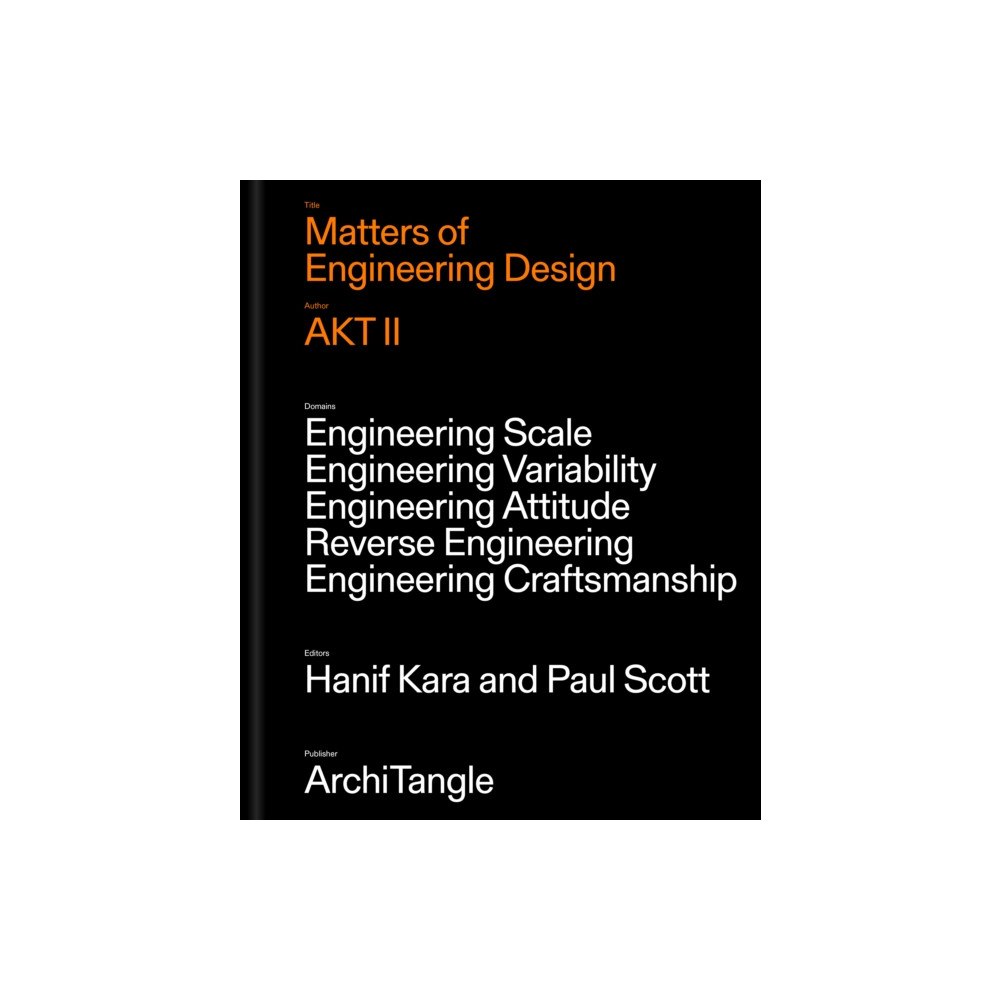 ArchiTangle GmbH Matters of Engineering Design (inbunden, eng)