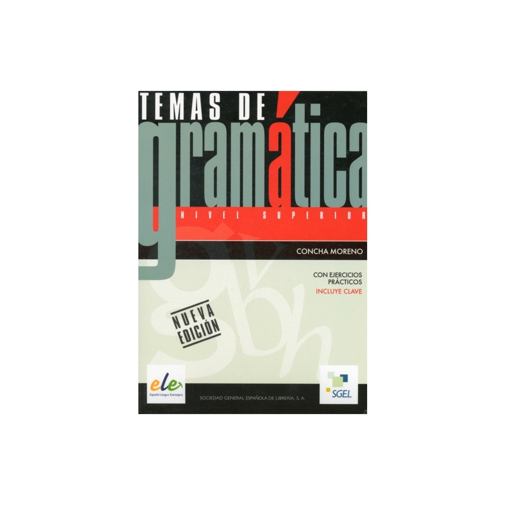 Sociedad General Espanola de Libreria Temas de Gramatica - Nivel Superior (häftad, spa)