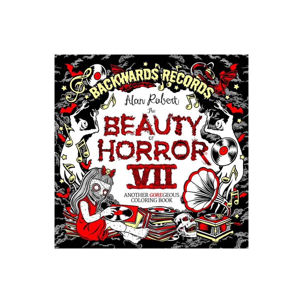 Idea & Design Works The Beauty of Horror 7: Backwards Records Coloring Book (häftad, eng)