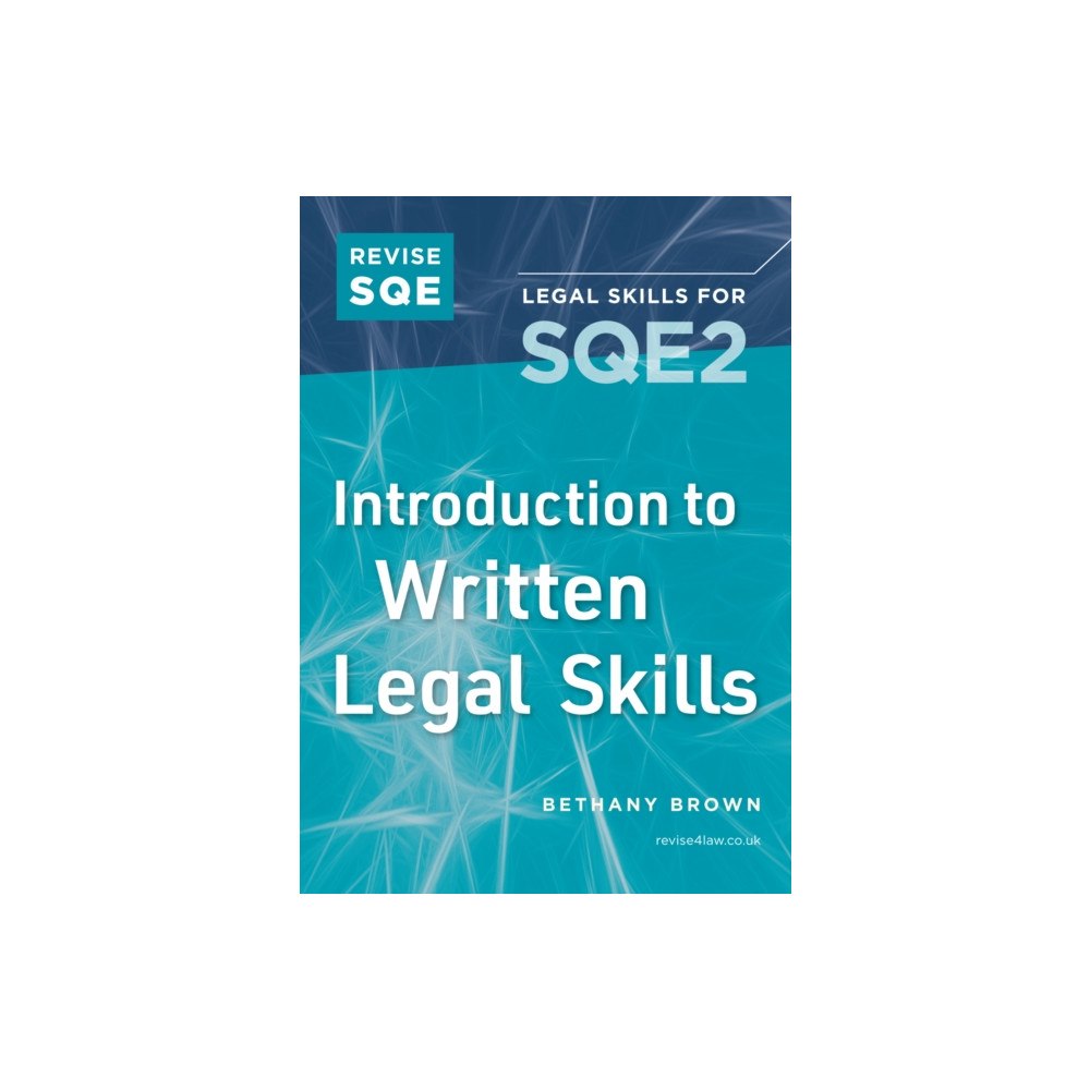 Fink Publishing Ltd Revise SQE Introduction to Written Legal Skills for SQE2 (häftad, eng)