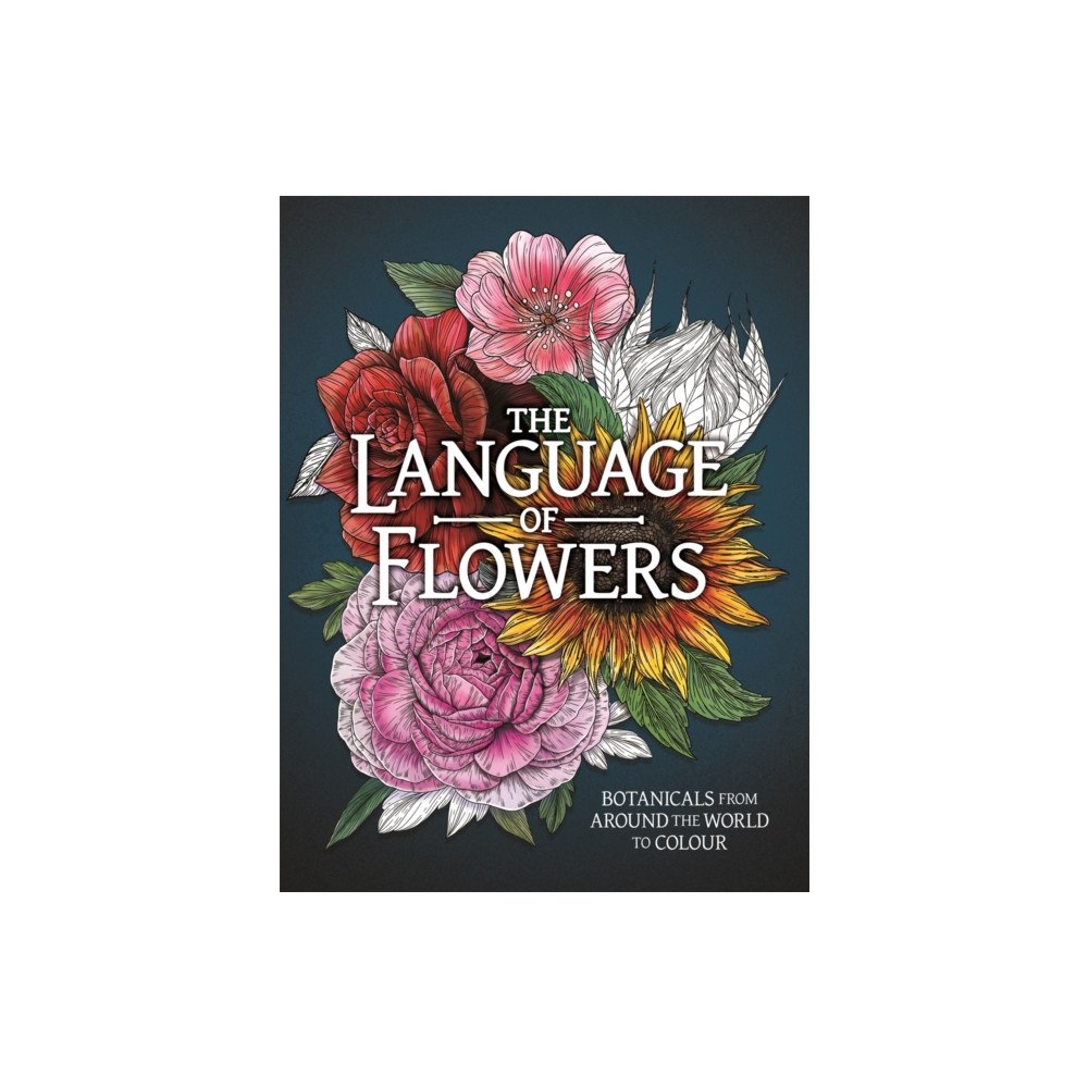 Michael O'Mara Books Ltd The Language of Flowers Colouring Book (häftad, eng)