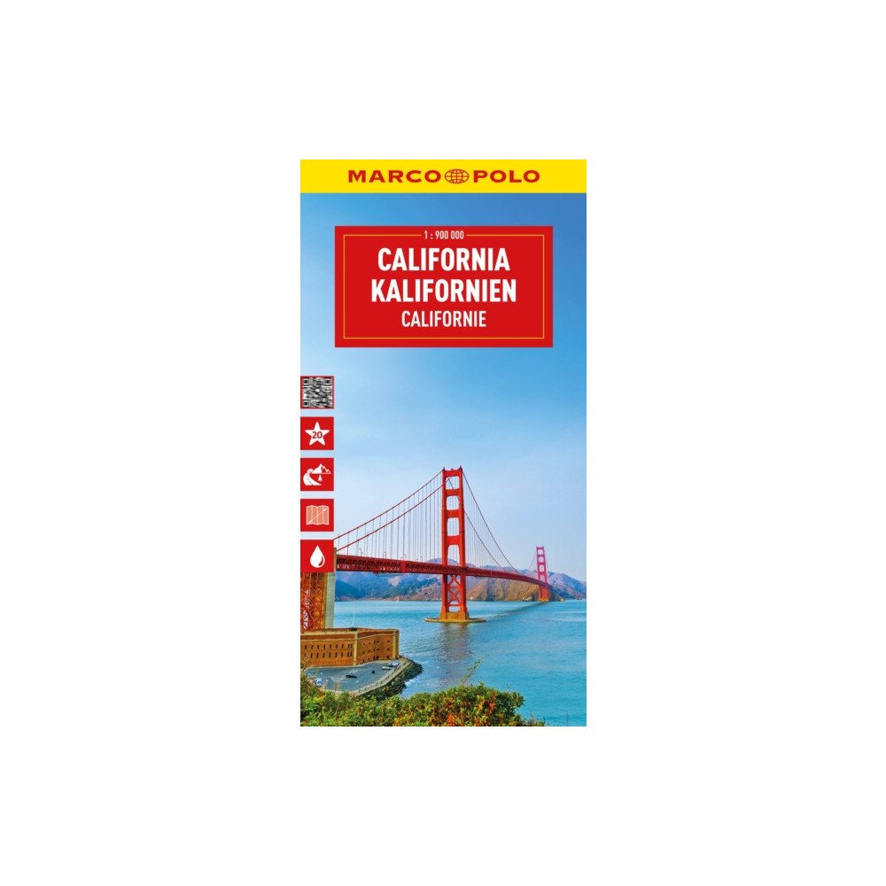 MAIRDUMONT GmbH & Co. KG California Marco Polo Map
