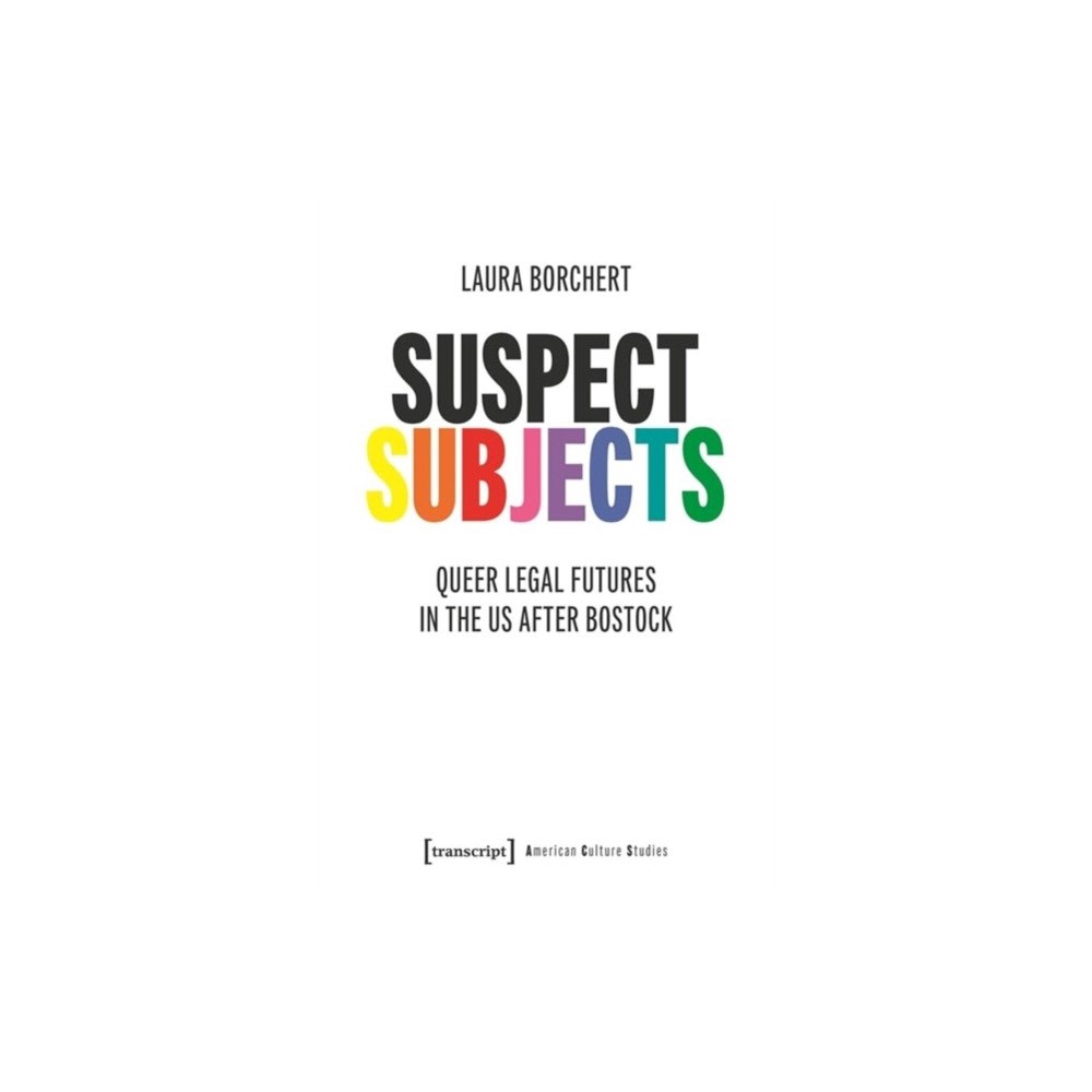 Transcript Verlag Suspect Subjects (häftad, eng)