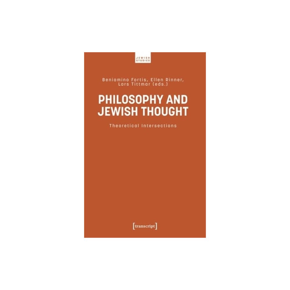 Transcript Verlag Philosophy and Jewish Thought (häftad, eng)