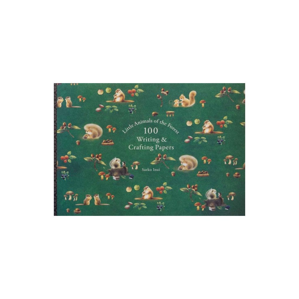 Pie International Co., Ltd. Little Animals of the Forest 100 Writing & Crafting Papers (häftad, eng)
