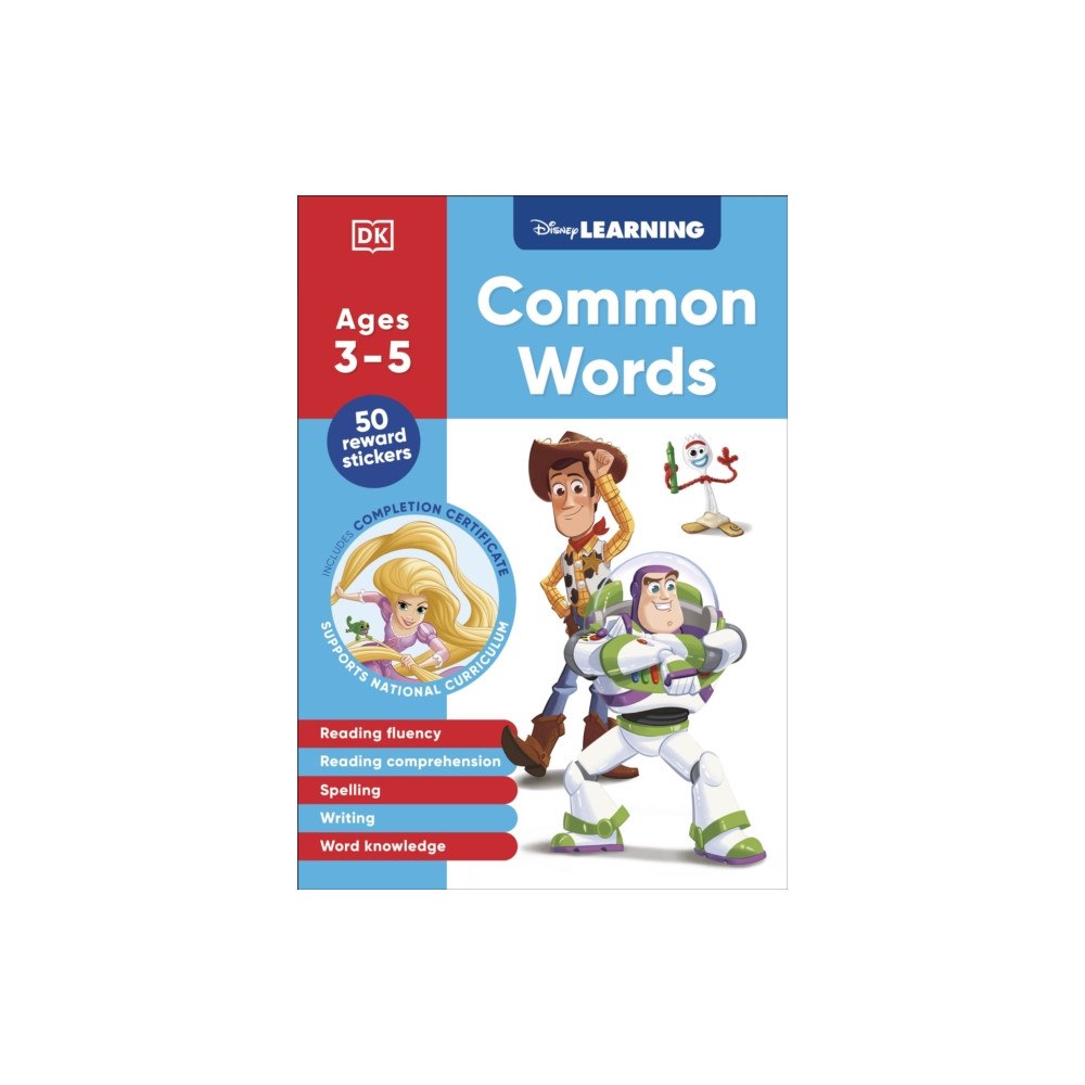 Dorling Kindersley Ltd Disney Learning Common Words (Ages 3-5) (häftad, eng)