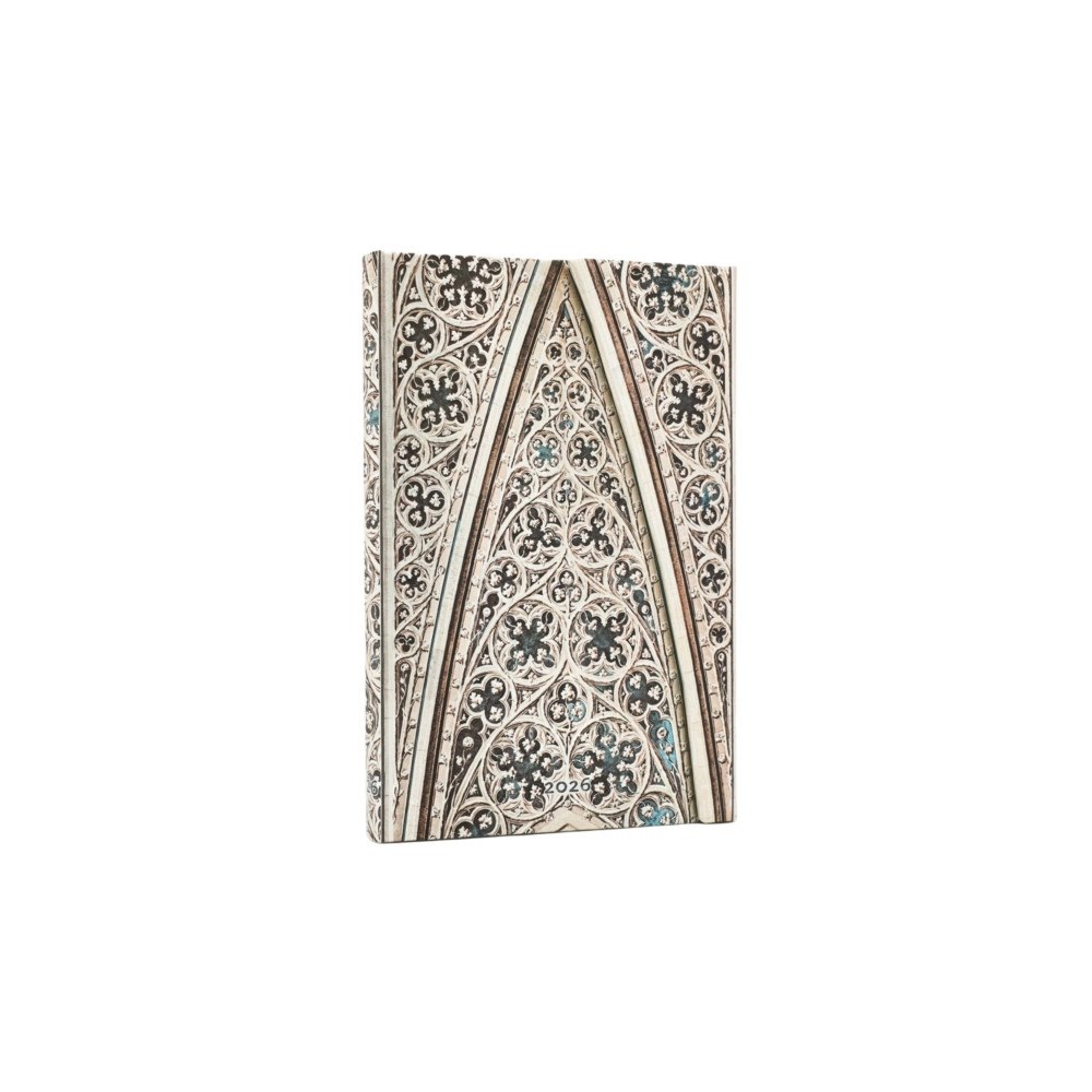 Little, Brown Book Group 2026 Vault of the Milan Cathedral (Duomo di Milano) Mini 12-month Verso Hardcover Flexi Dayplanner 2026 (Wrap Closure) (...