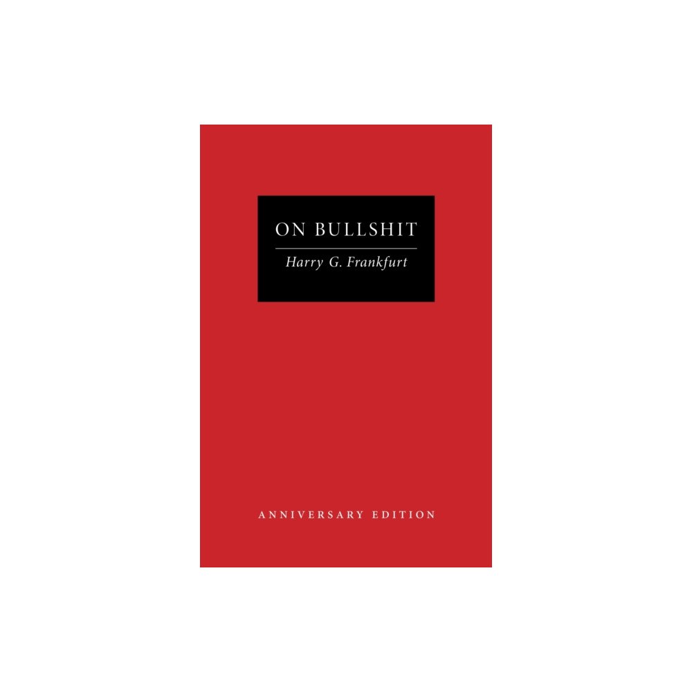 Princeton University Press On Bullshit (inbunden, eng)