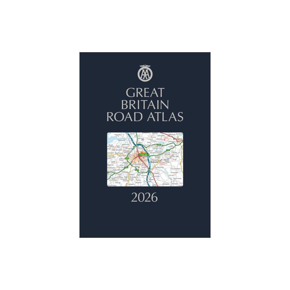 AA Publishing AA Great Britain Road Atlas 2026 (inbunden, eng)
