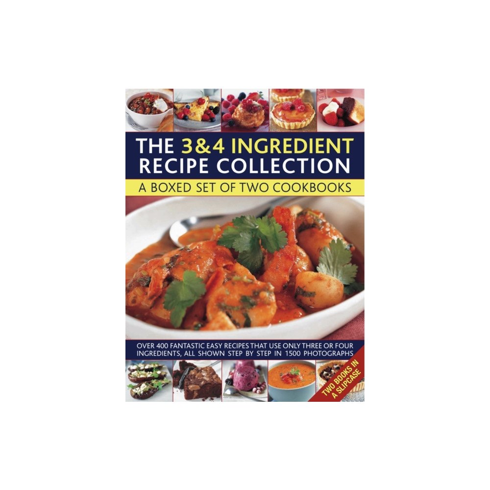 Anness publishing 3 & 4 Ingredient Recipe Collection (inbunden, eng)