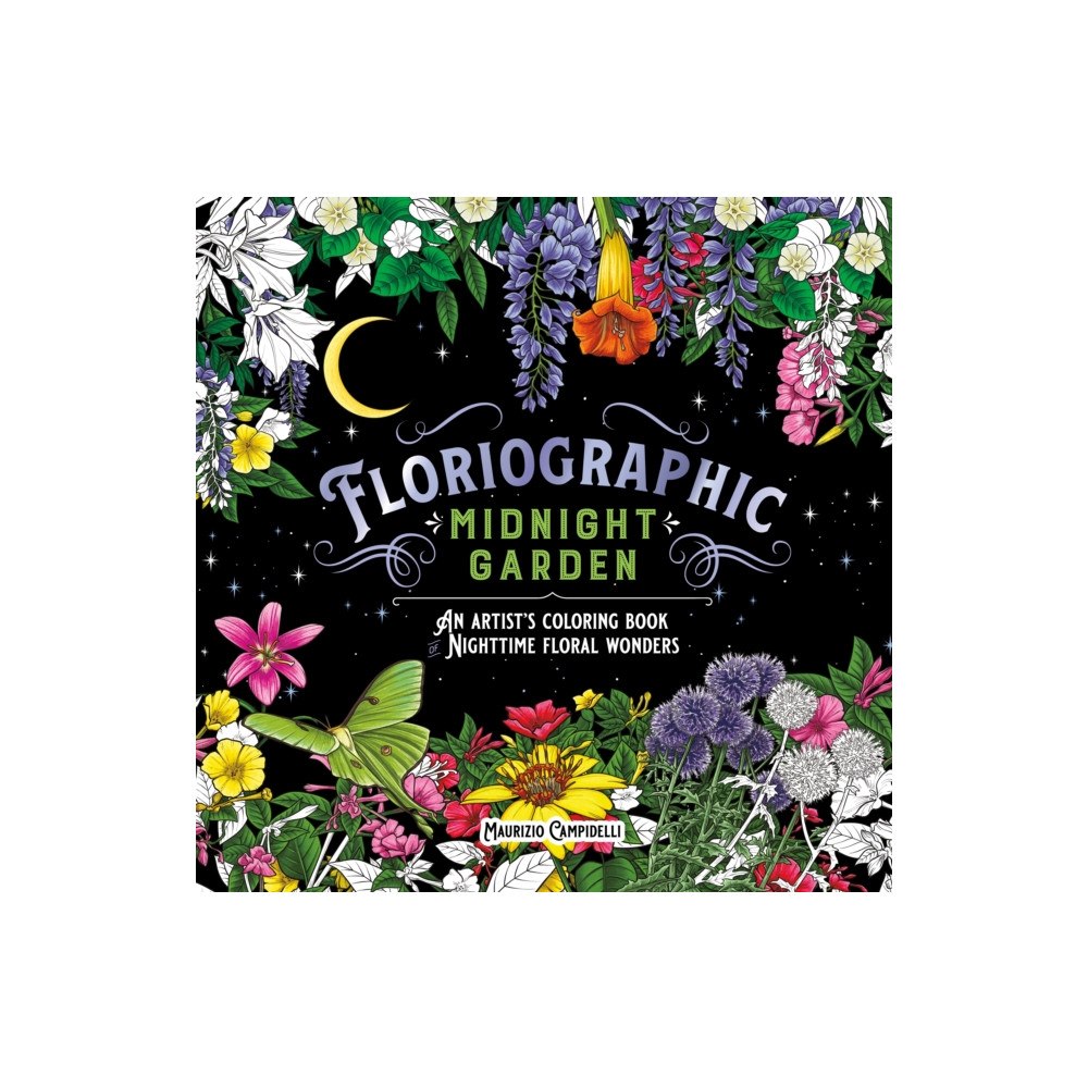 Castle Point Books Floriographic: Midnight Garden (häftad, eng)