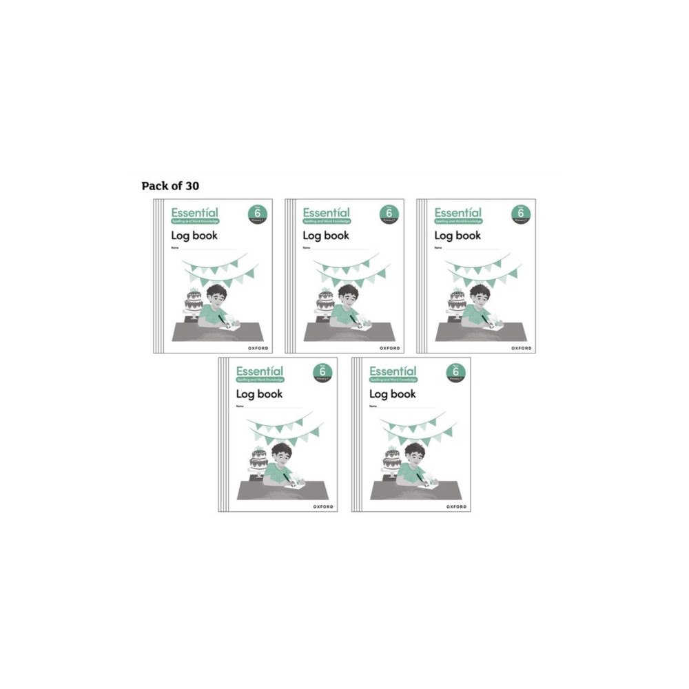 Oxford University Press Essential Spelling and Word Knowledge: Year 6 Year 6 Log Book Pack of 30 (häftad, eng)
