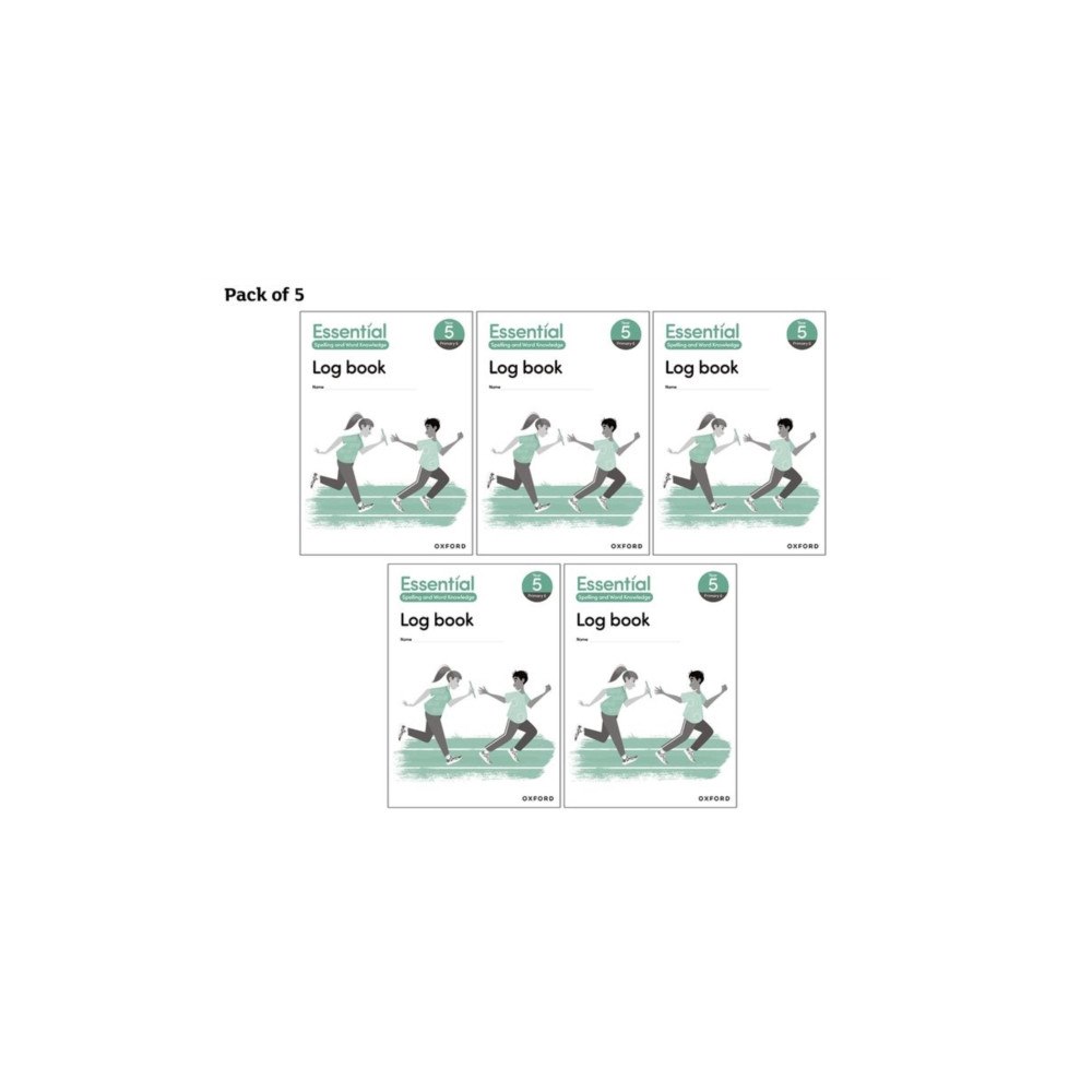 Oxford University Press Essential Spelling and Word Knowledge: Year 5: Year 5 Log Book Pack of 5 (häftad, eng)