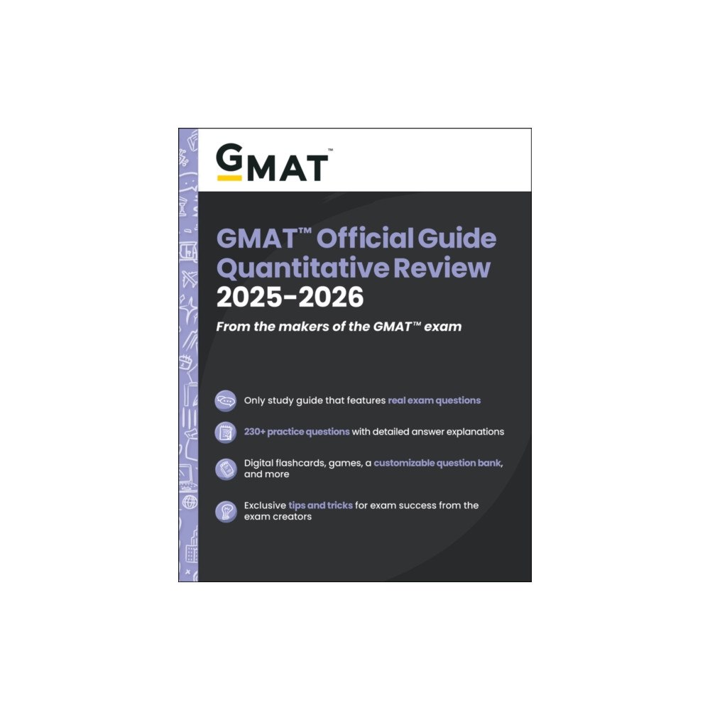 John Wiley & Sons Inc GMAT Official Guide Quantitative Review 2025-2026 (häftad, eng)