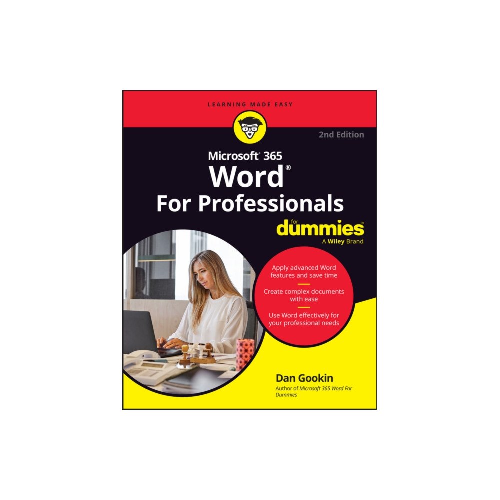 John Wiley & Sons Inc Microsoft 365 Word For Professionals For Dummies (häftad, eng)