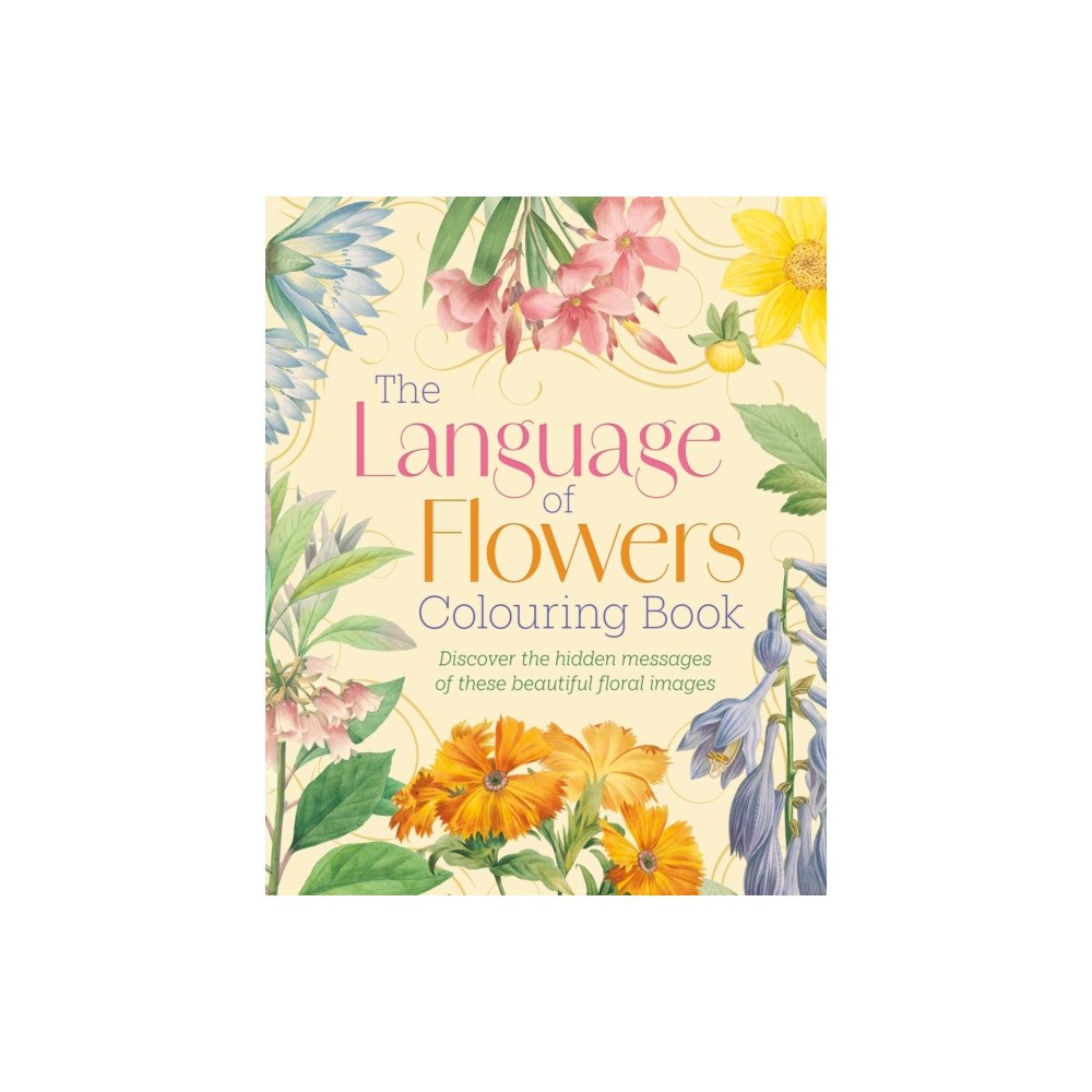 Arcturus publishing ltd The Language of Flowers Colouring Book (häftad, eng)