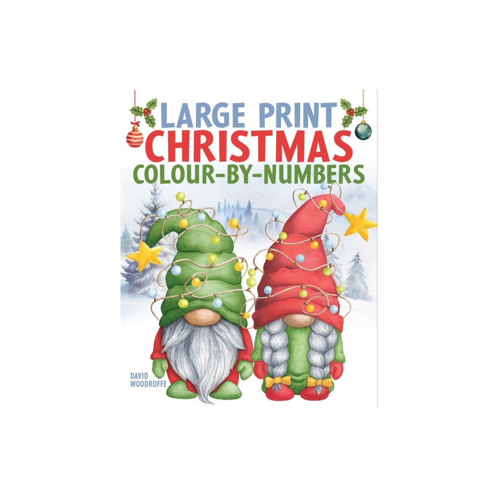 Arcturus publishing ltd Large Print Christmas Colour-by-Numbers (häftad, eng)