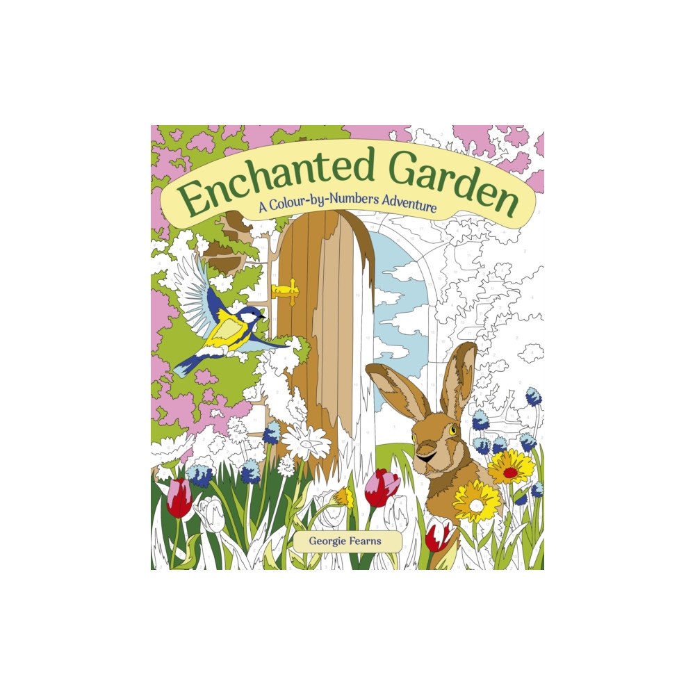 Arcturus publishing ltd Enchanted Garden: A Colour-by-Numbers Adventure (häftad, eng)