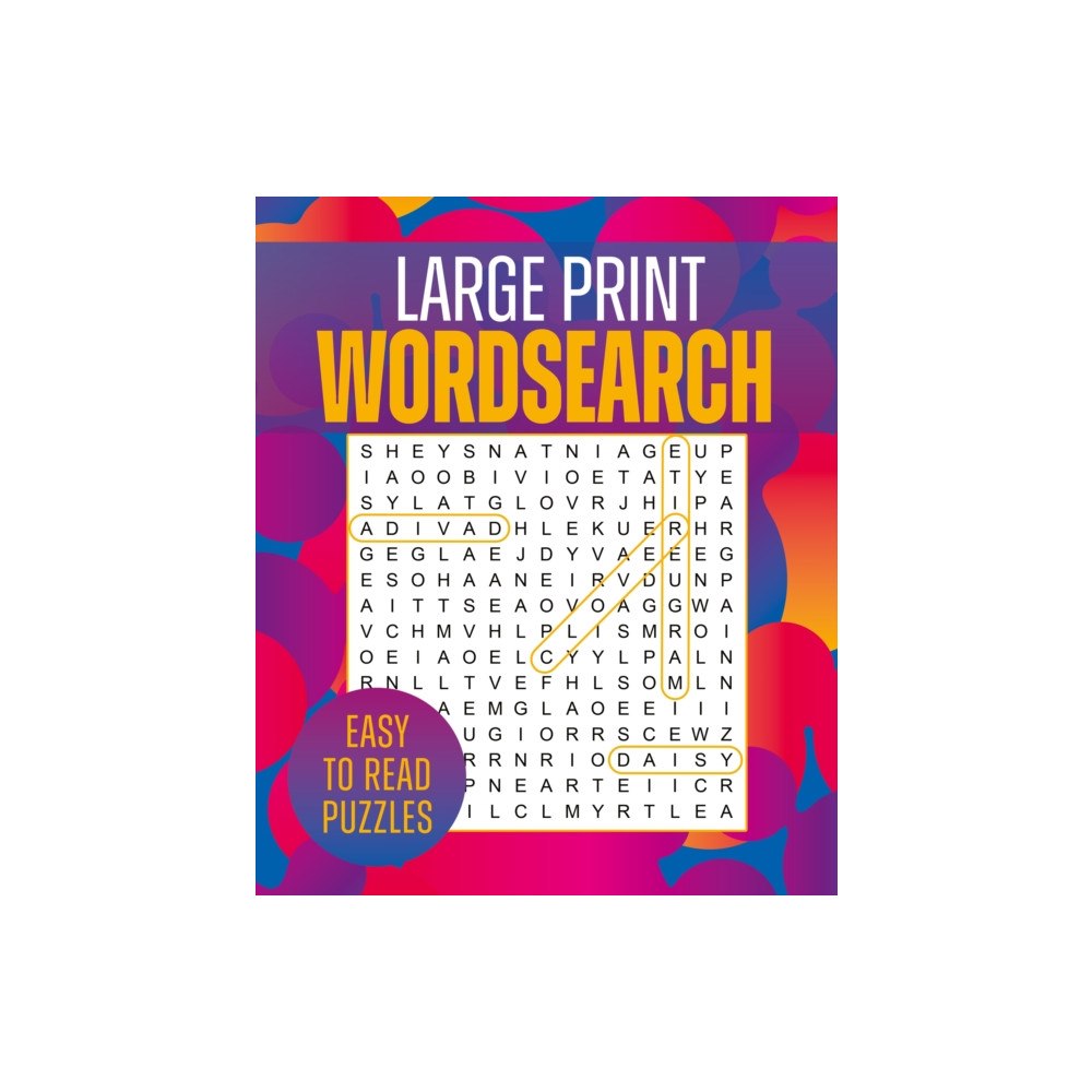 Arcturus publishing ltd Large Print Wordsearch (häftad, eng)