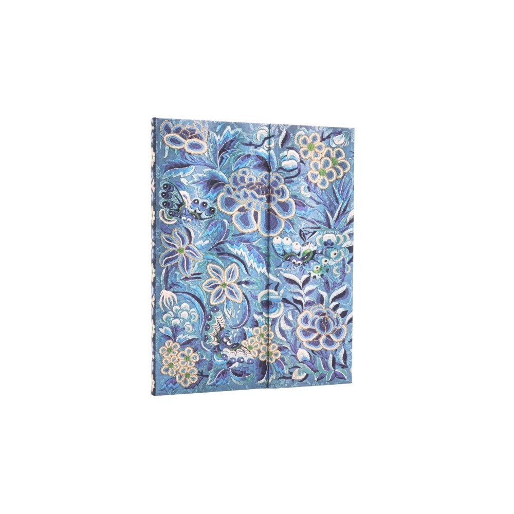 paperblanks Blue Willow (Celebrate Hanfu) Ultra Lined Hardcover Journal (Wrap Closure) (inbunden, eng)