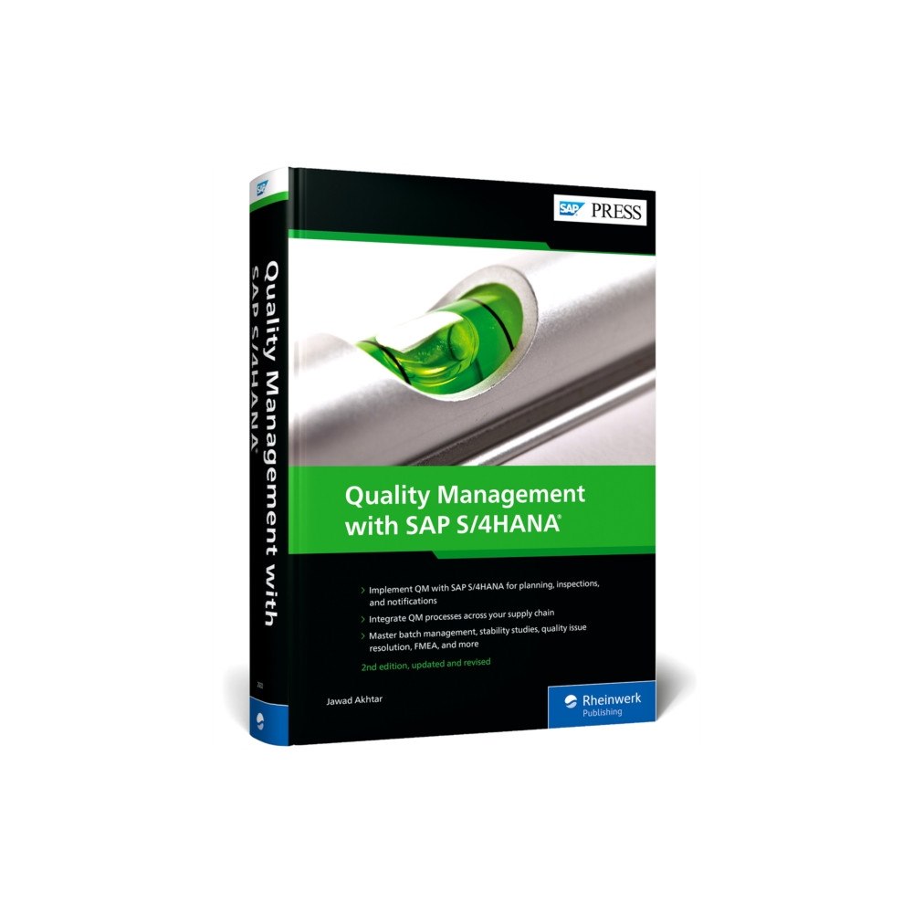 SAP Press Quality Management with SAP S/4HANA (inbunden, eng)