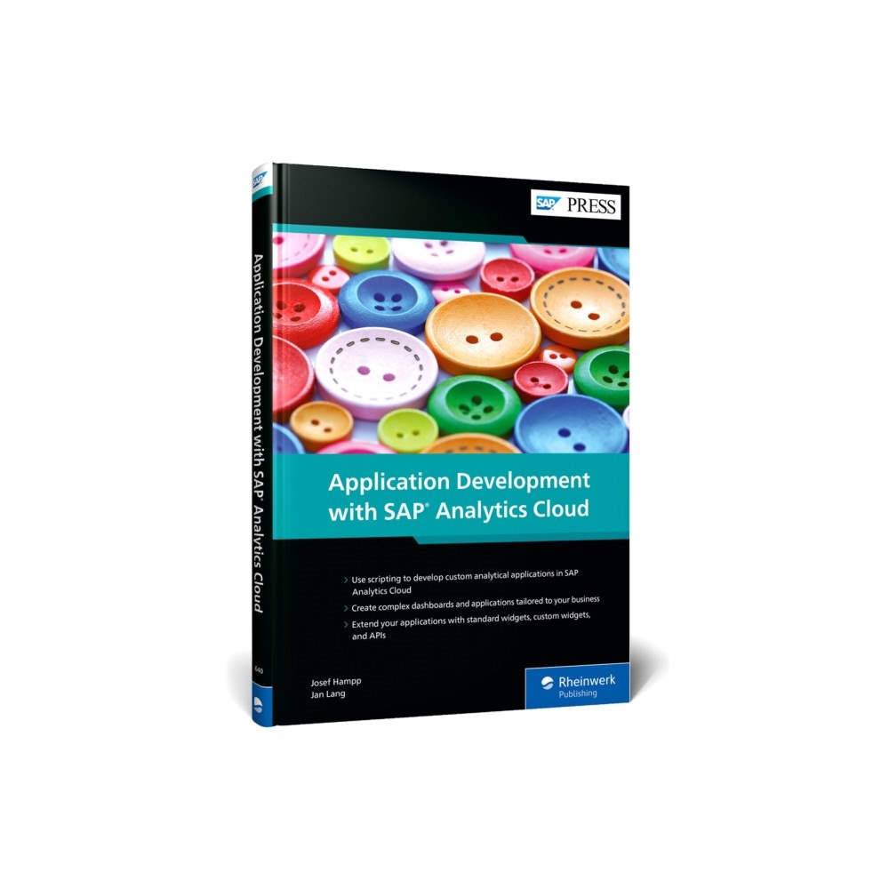 SAP Press Application Development with SAP Analytics Cloud (inbunden, eng)
