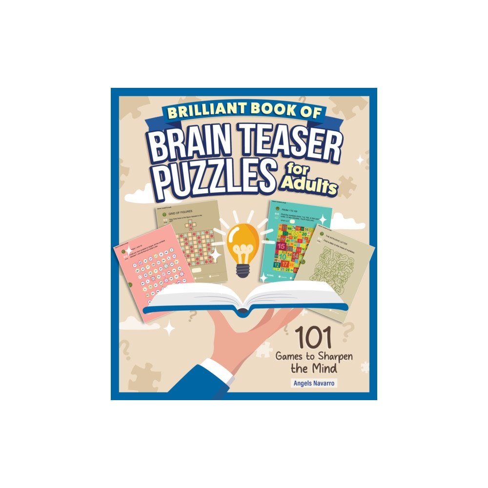 Fox Chapel Publishing Brilliant Brain Teaser Puzzles for Adults (häftad, eng)