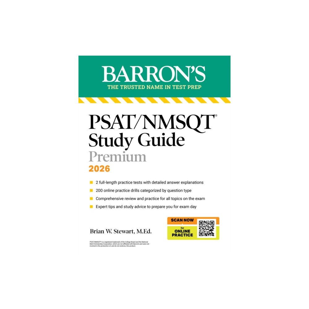 Kaplan Publishing PSAT/NMSQT Study Guide Premium, 2026: 2 Practice Tests + Comprehensive Review+ 200 Online Drills (häftad, eng)