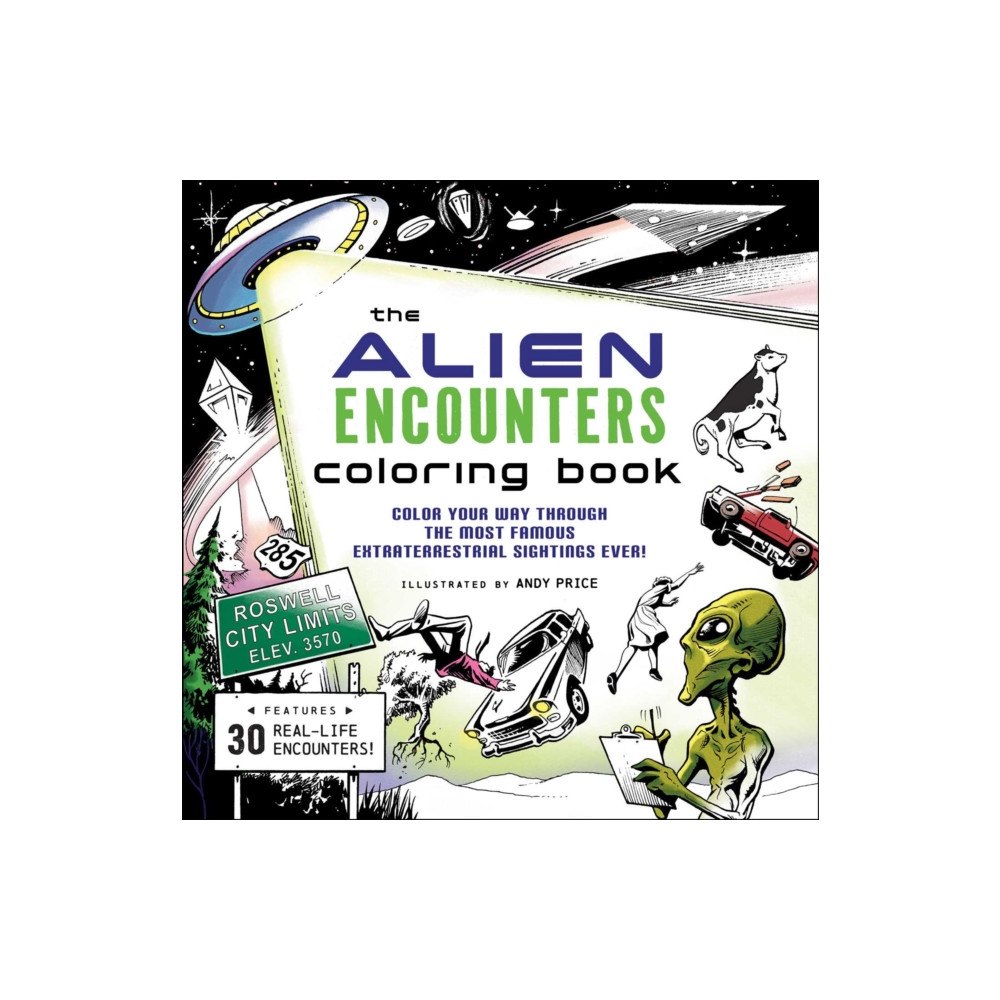 Adams Media Corporation The Alien Encounters Coloring Book (häftad, eng)