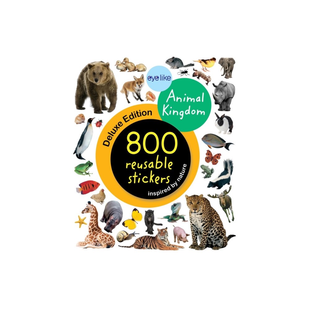 Workman Publishing Eyelike Stickers Deluxe: Animal Kingdom (häftad, eng)
