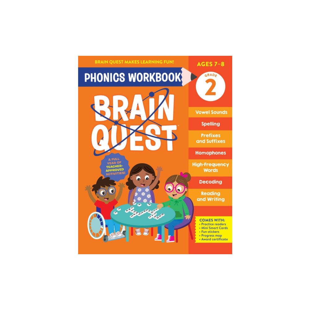 Workman Publishing Brain Quest Phonics Workbook: Grade 2 (häftad, eng)