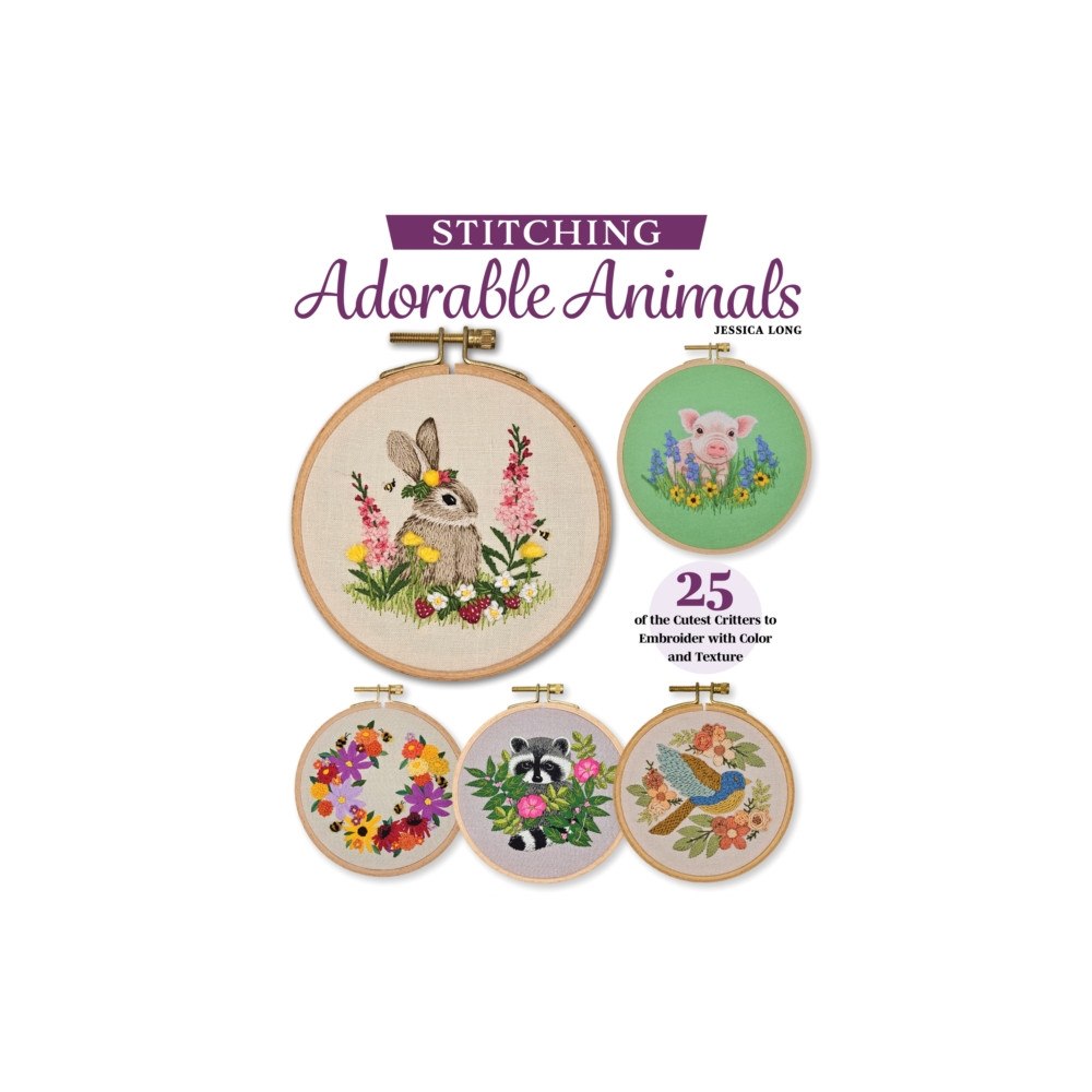 Fox Chapel Publishing Embroidering Animals with Color and Texture (häftad, eng)