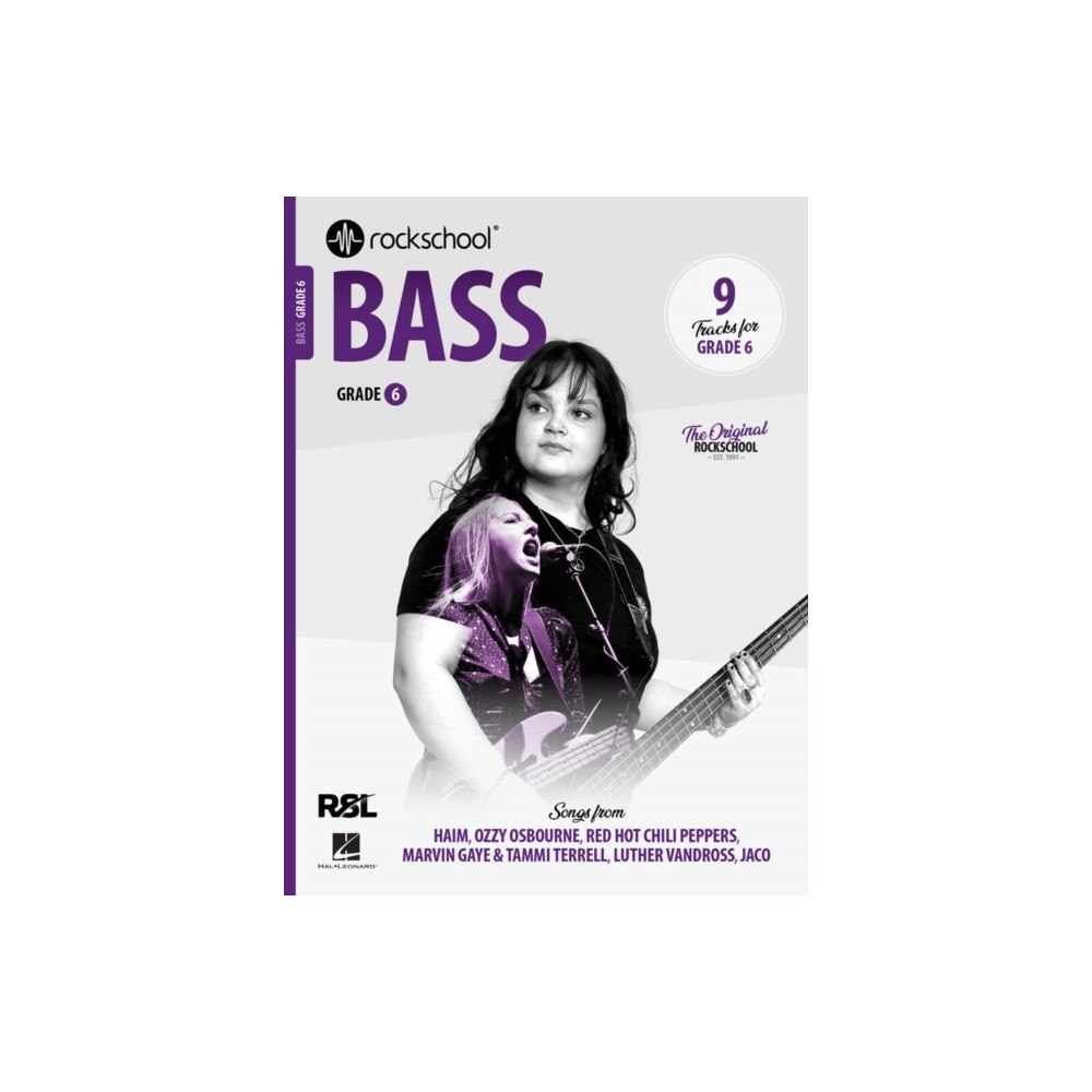 HALE07 Rockschool Bass Grade 6 2024 (häftad, eng)