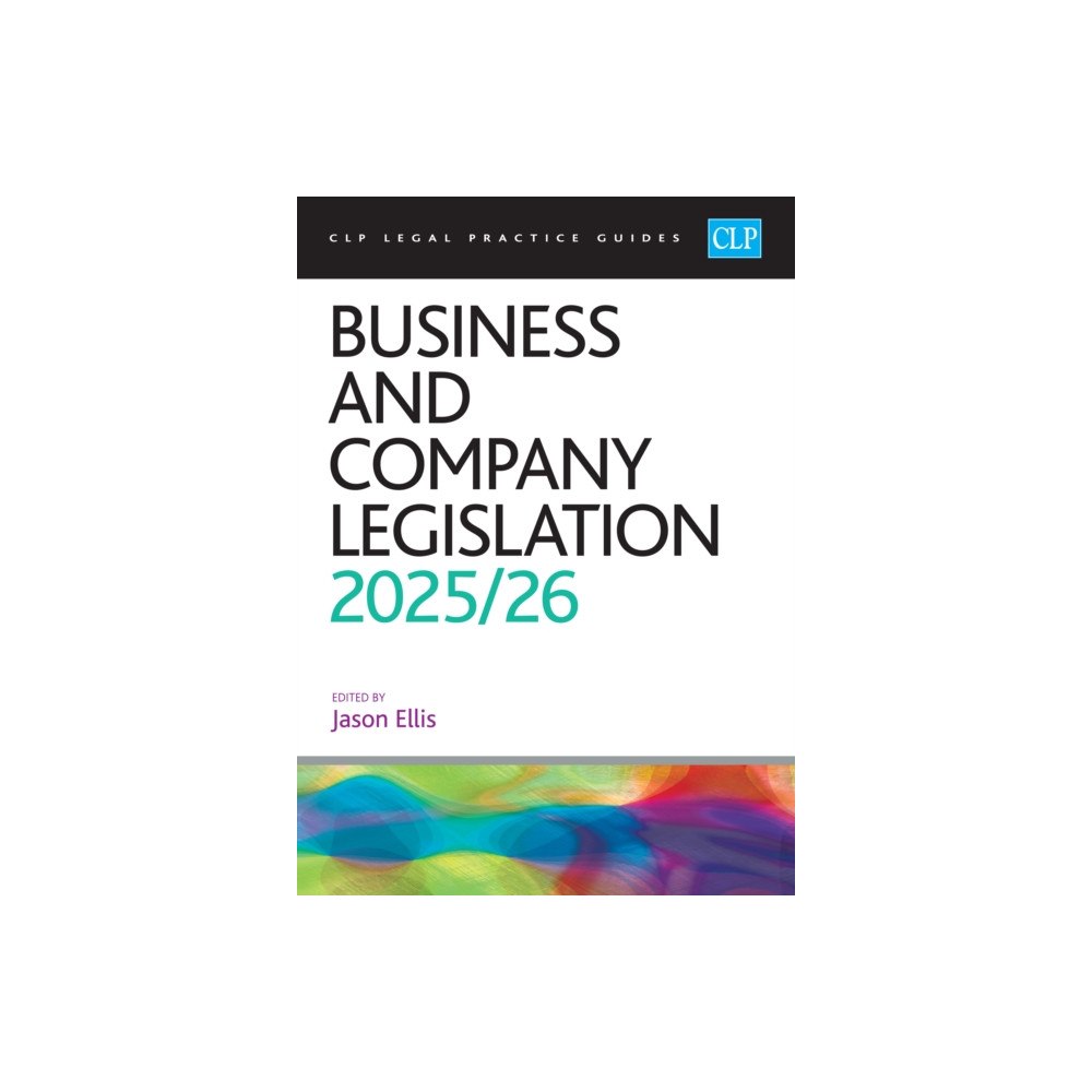 The University of Law Publishing Limited Business and Company Legislation 2025/26 (häftad, eng)