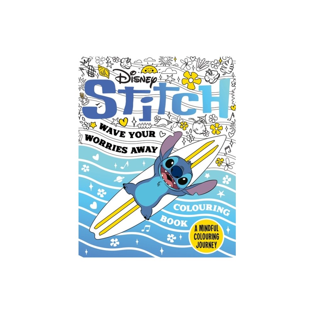 Bonnier Books Ltd Disney Stitch - Wave Your Worries Away Colouring Book (häftad, eng)