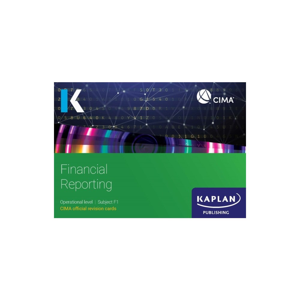 Kaplan Publishing F1 FINANCIAL REPORTING - REVISION CARDS (häftad, eng)