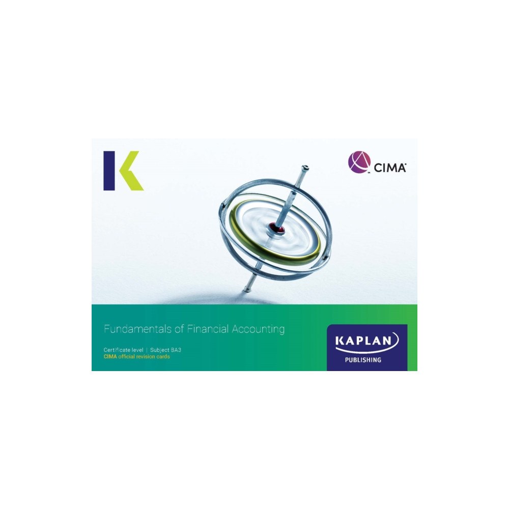 Kaplan Publishing BA3 FUNDAMENTALS OF FINANCIAL ACCOUNTING - REVISION CARDS (häftad, eng)
