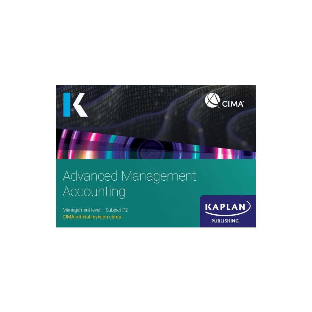 Kaplan Publishing P2 ADVANCED MANAGEMENT ACCOUNTING - REVISION CARDS (häftad, eng)