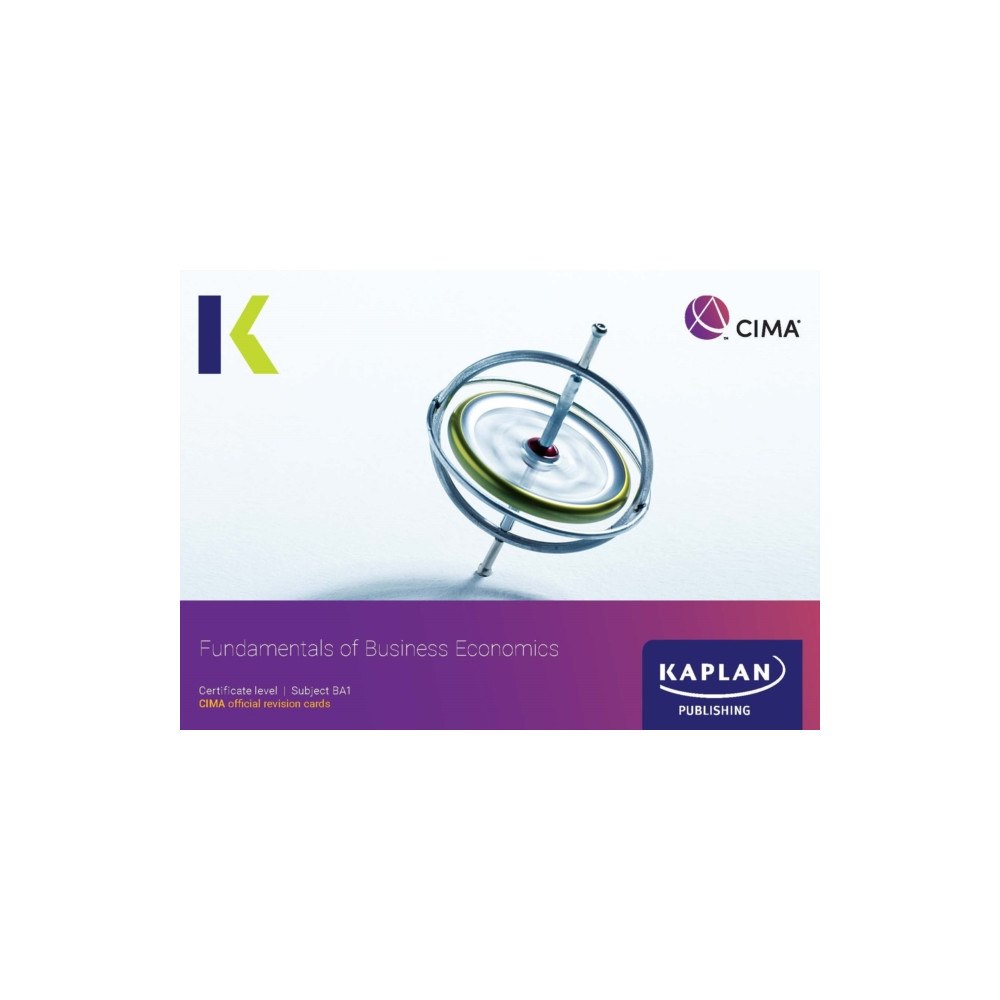 Kaplan Publishing BA1 FUNDAMENTALS OF BUSINESS ECONOMICS - REVISION CARDS (häftad, eng)