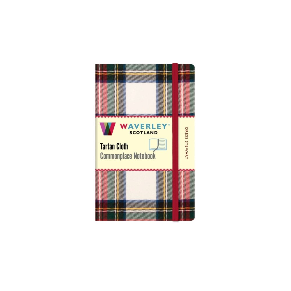 The Gresham Publishing Co. Ltd Waverley Dress Stewart Tartan cloth pocket notebook (inbunden, eng)