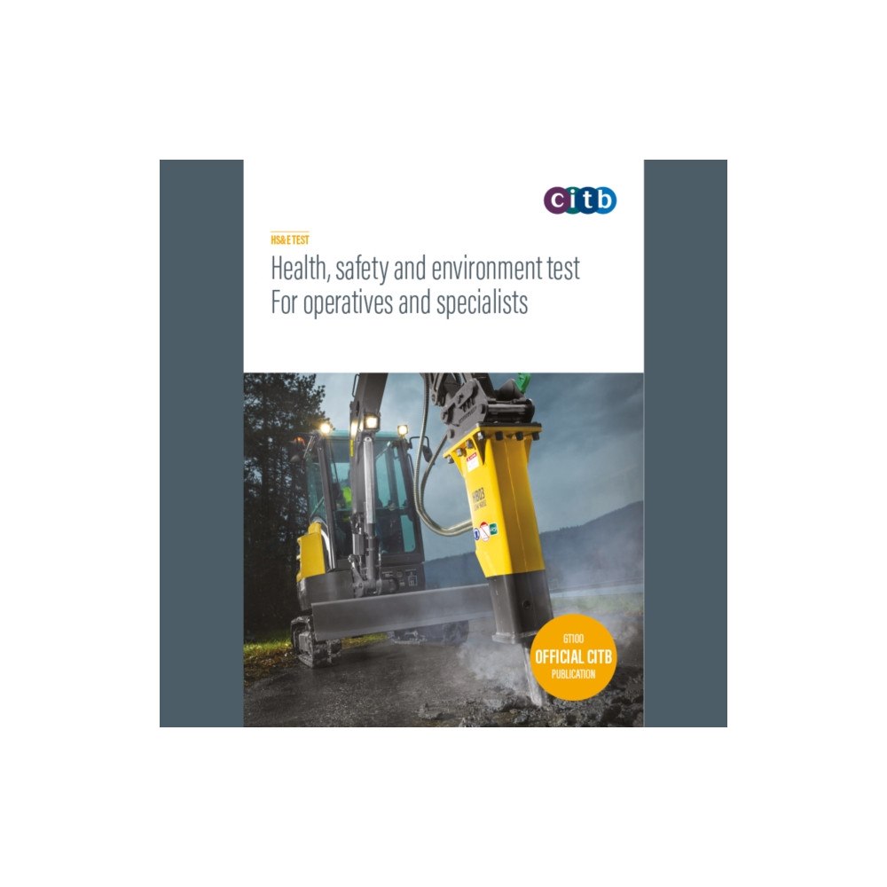 Construction Industry Training Board (CITB) Health, safety and environment test for operatives and specialists (häftad, eng)