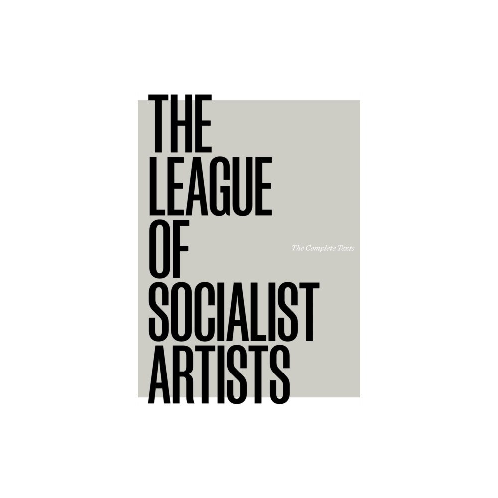 MuseumsEtc The League of Socialist Artists (häftad, eng)