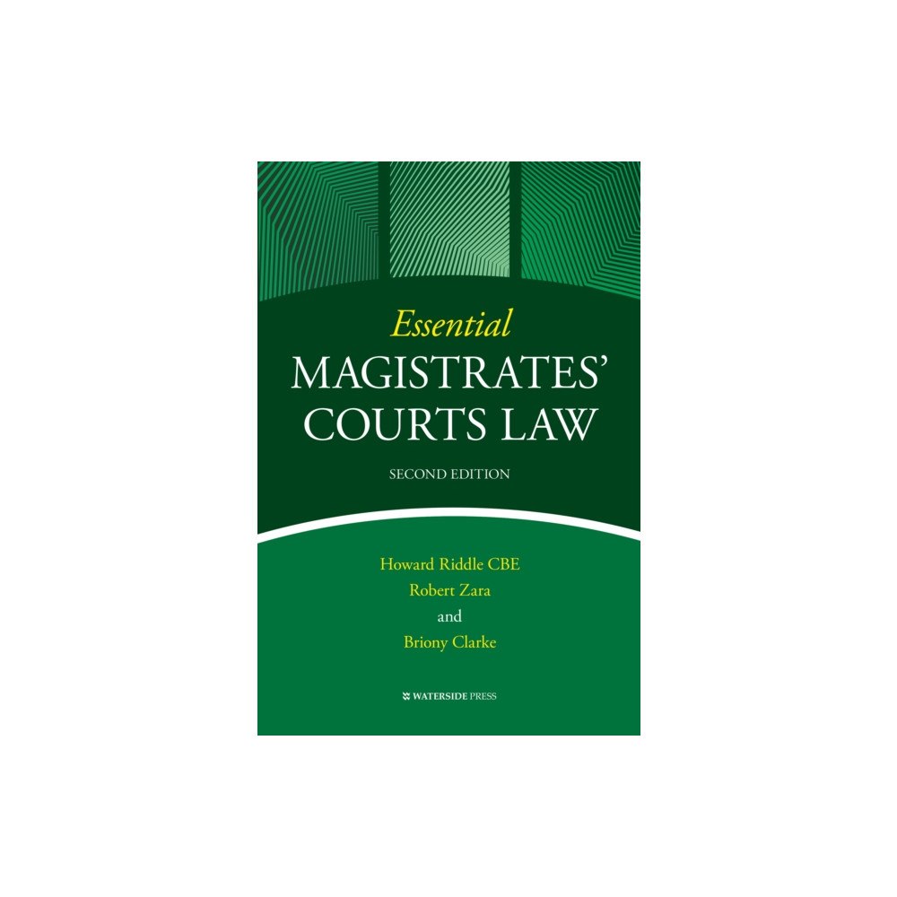 Waterside Press Essential Magistrates' Courts Law (häftad, eng)