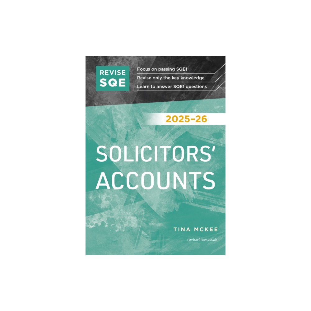 Fink Publishing Ltd Revise SQE Solicitors' Accounts 2025/26 (häftad, eng)