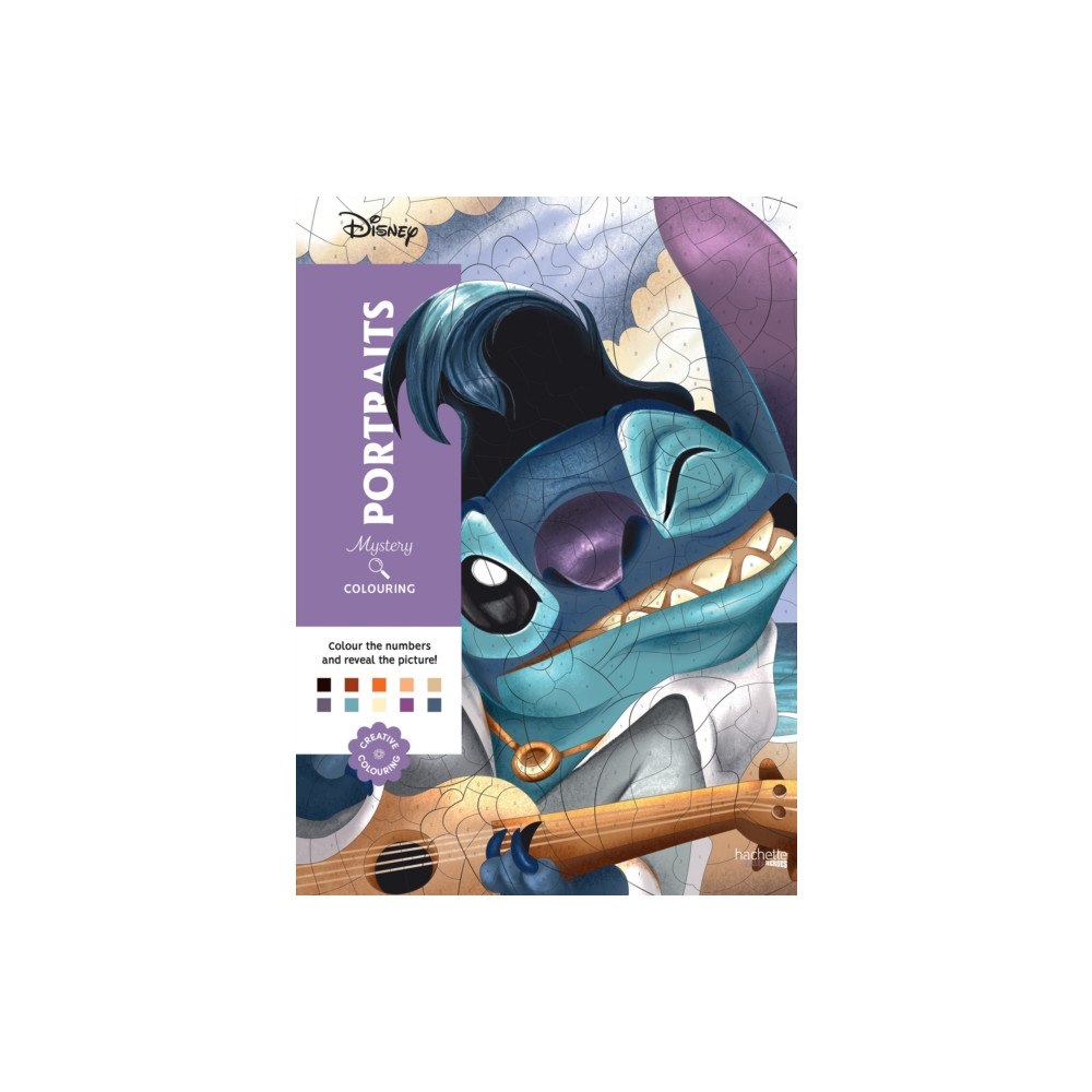 Hachette Mystery Colouring - Portraits (häftad, eng)