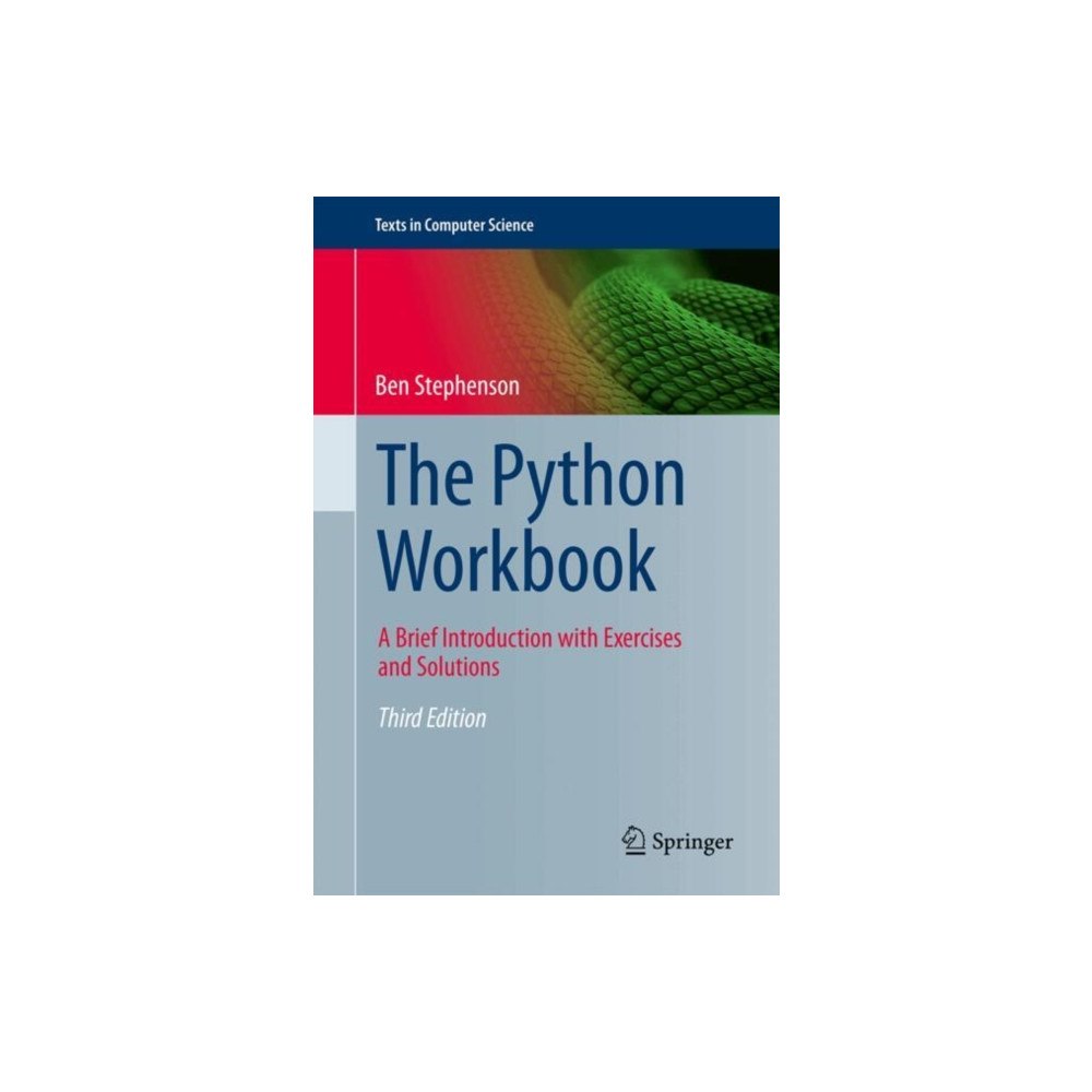 Springer International Publishing AG The Python Workbook (inbunden, eng)