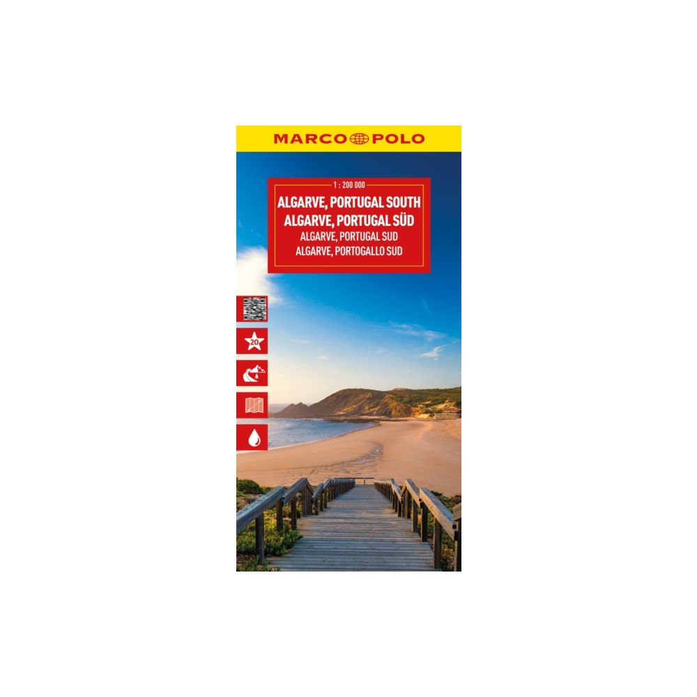 MAIRDUMONT GmbH & Co. KG Algarve, Portugal South Marco Polo Map