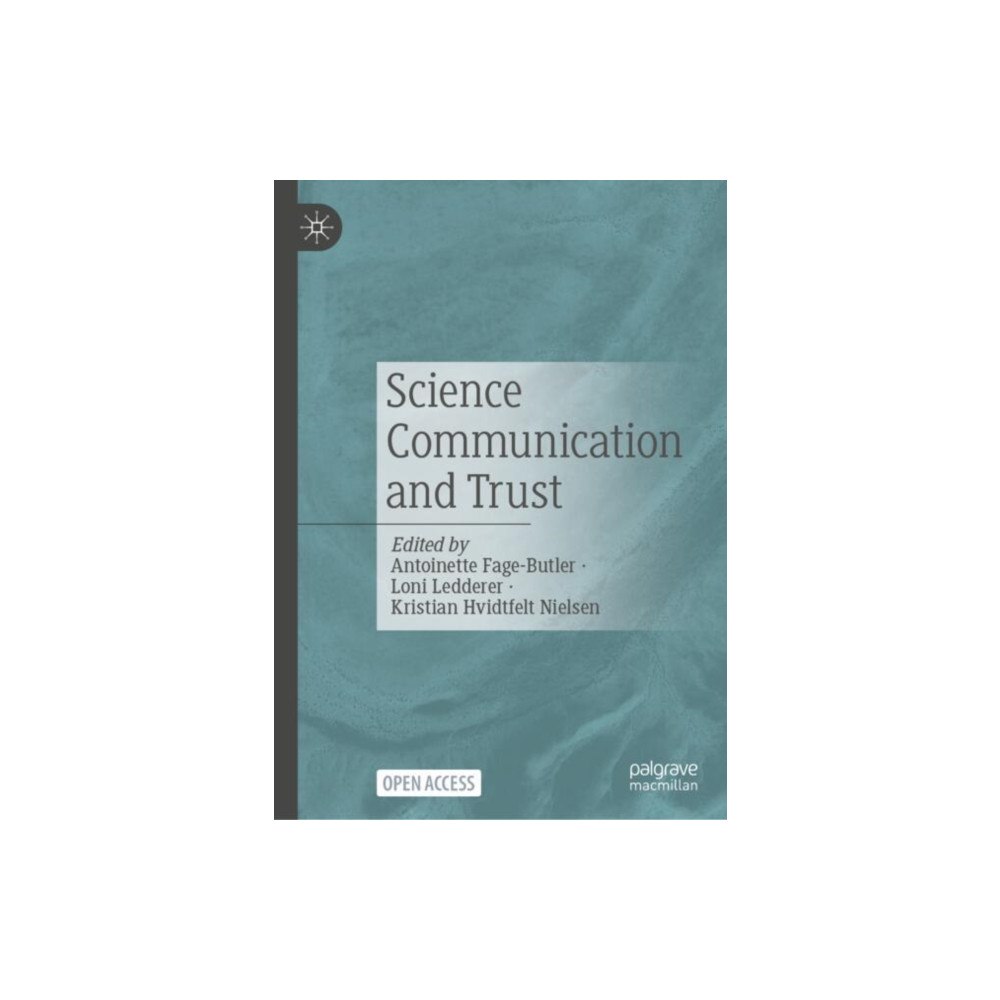 Springer Verlag, Singapore Science Communication and Trust (häftad, eng)