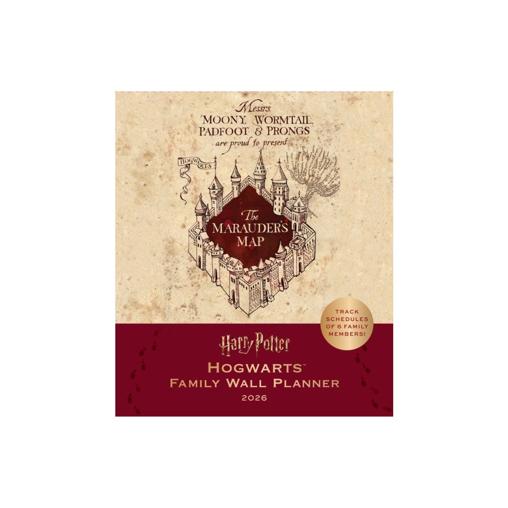 Insight Editions 2026 Harry Potter: Hogwarts Family Wall Planner (häftad, eng)