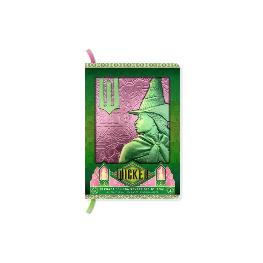 Insight Editions Wicked: Elphaba / Glinda Reversible Sculpted Journal (inbunden, eng)